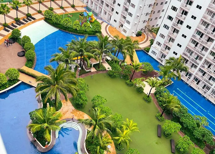 Staycation Near Moa Pasay At Shore Residences - Elizcape Aparthotel *